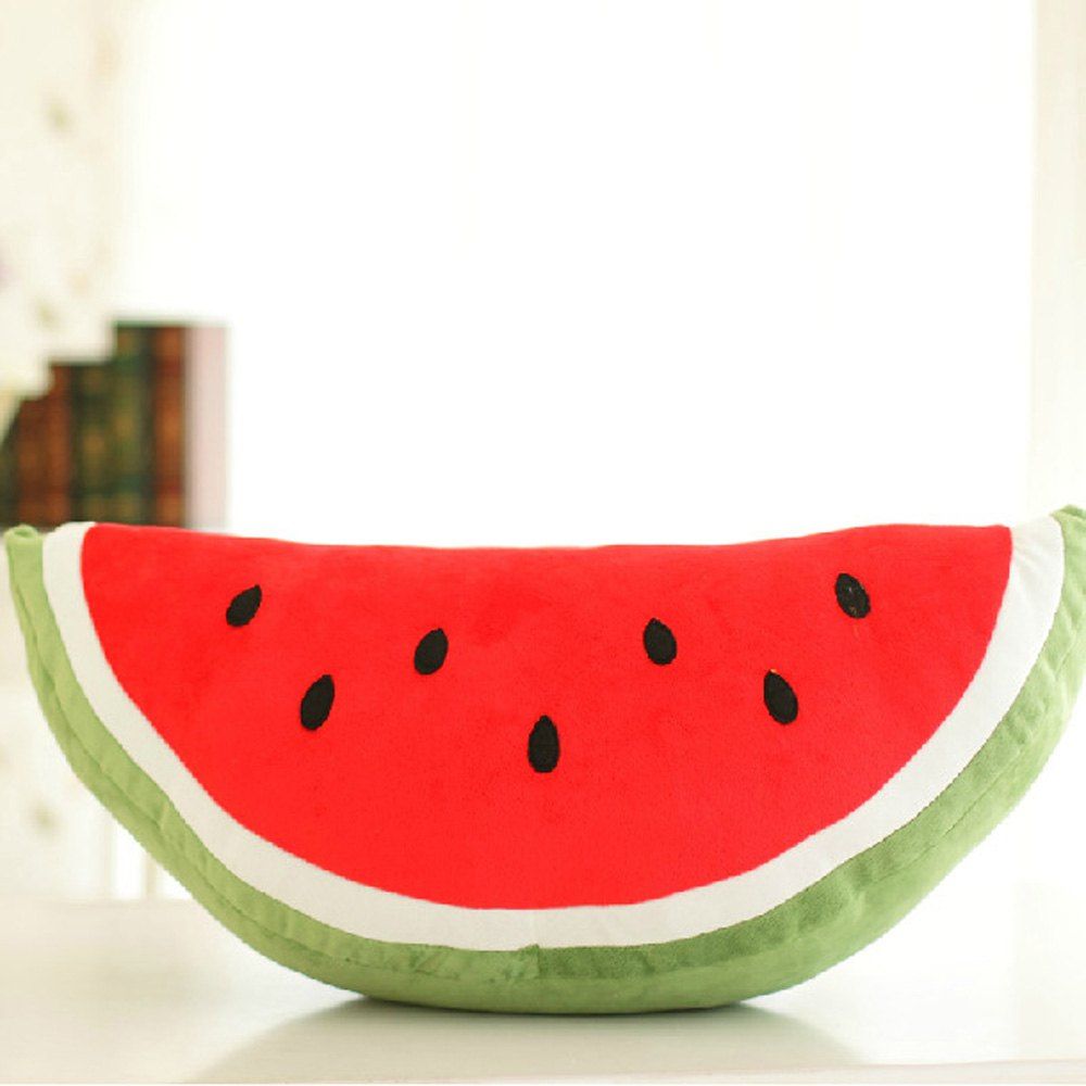 watermelon plush pillow