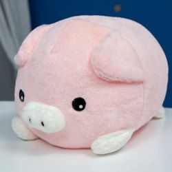 fluffy pig toy