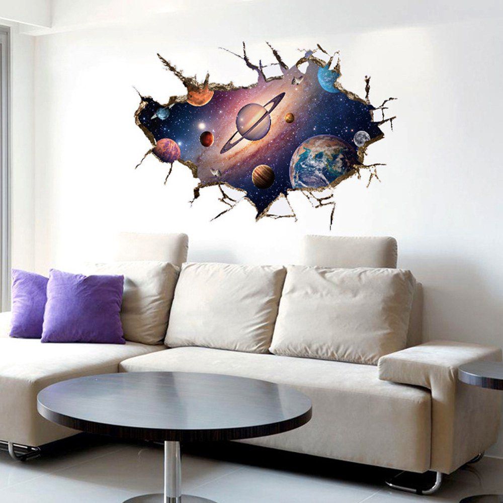 decorative wall paper art sticker