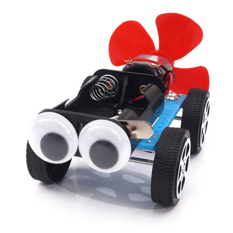 [48% OFF] DIY Aerodynamic Car Children Science Education Toy | Rosegal