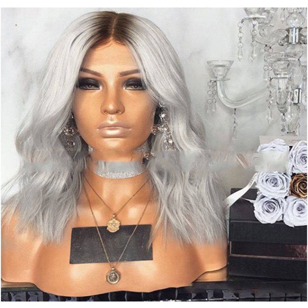 [35 OFF] Ms Points Wig In Dark Grey Melange Germination Medium Volume