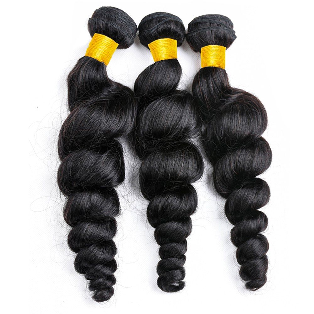 11 Off Indian Loose Deep Wave 3 Bundles Human Hair Loose Curly