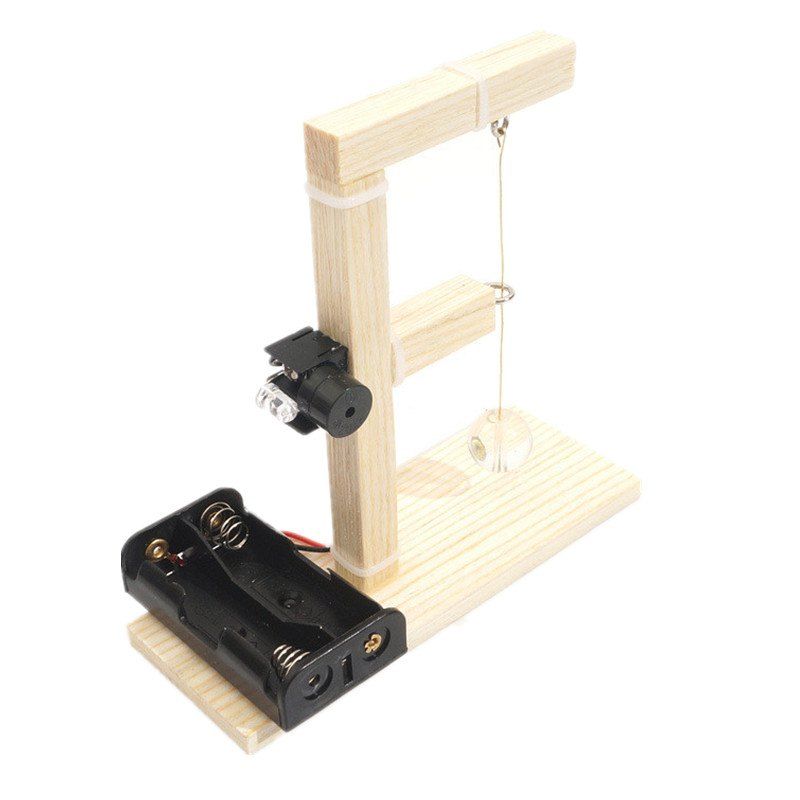 [48% Off] Diy Seismograph Alarm Children Science Education Toy 