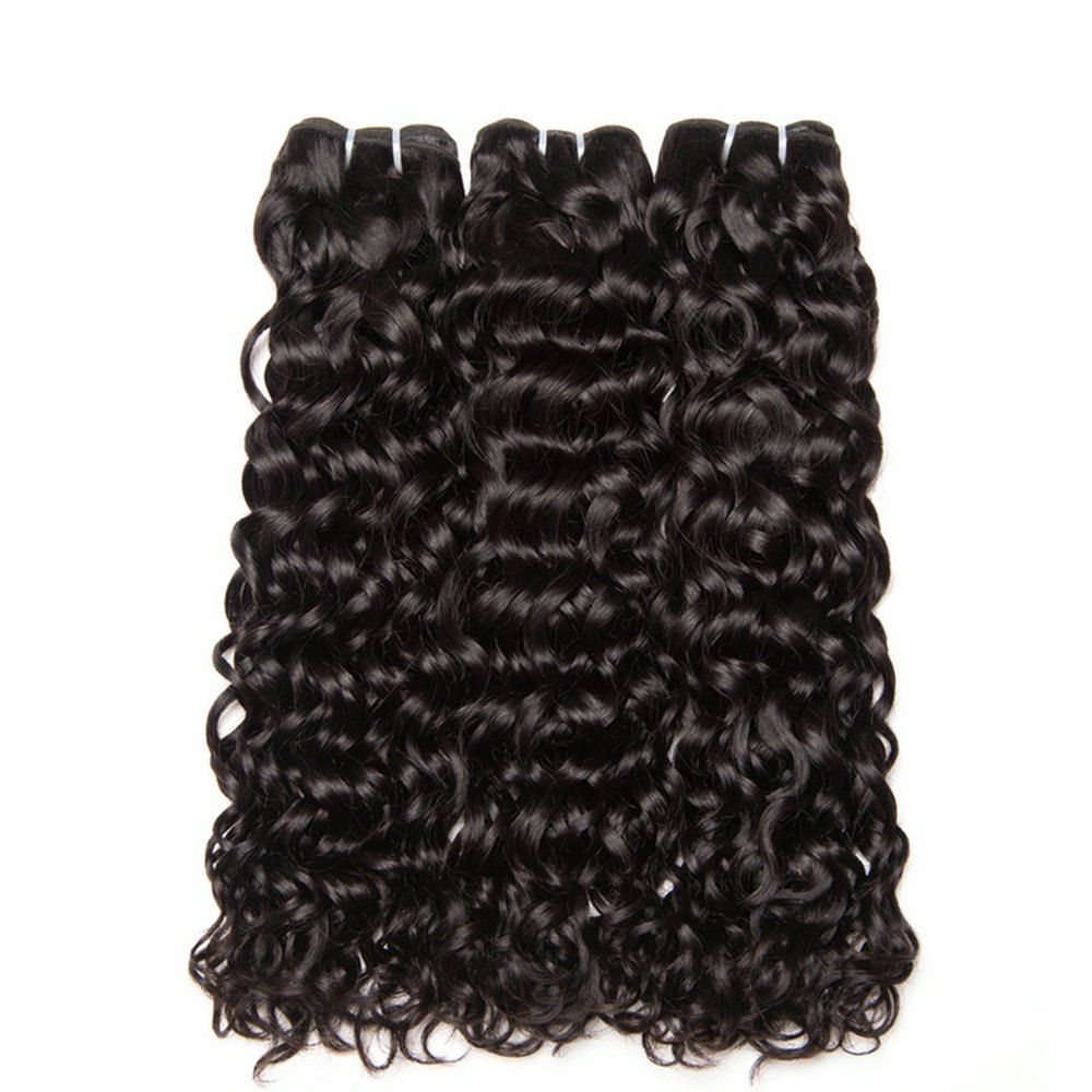 curly wavy hair weave