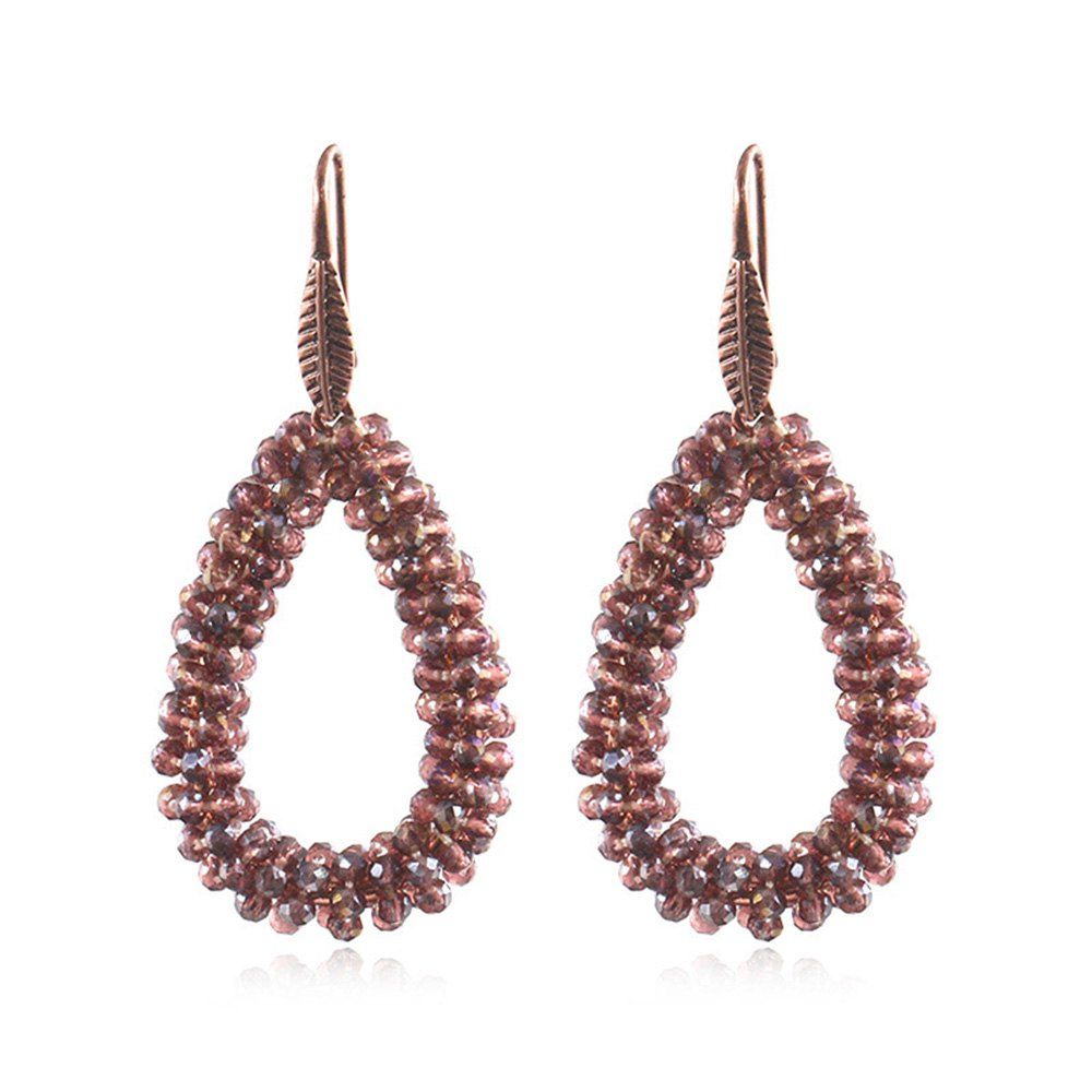 36 Off 2018 New Accessories Handmade Drop Shaped Leaves Crystal Trendy New Accessories Handmade Drop Shaped Leaves Crystal Earrings