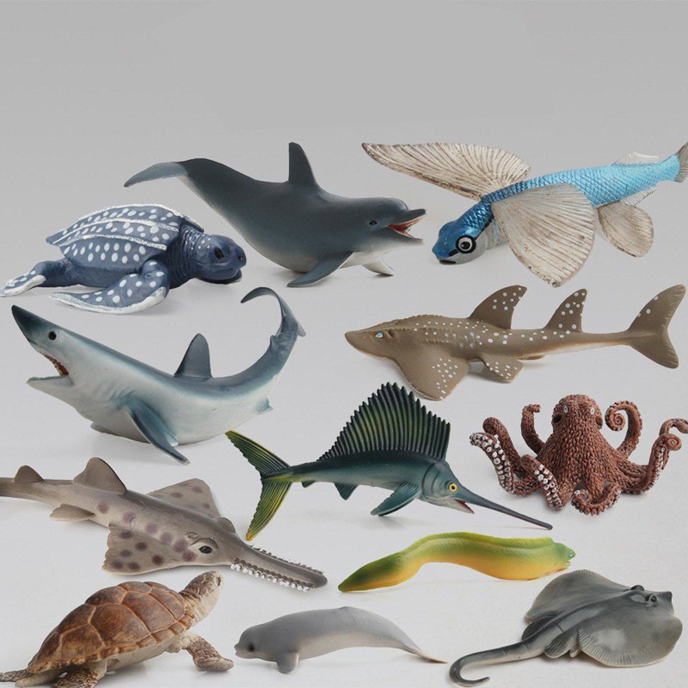 plastic sea life toys