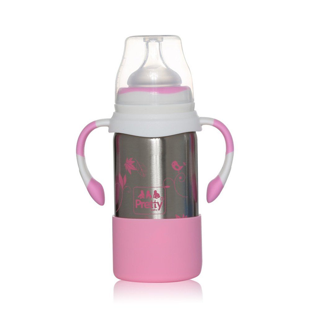 stainless steel nipple bottle
