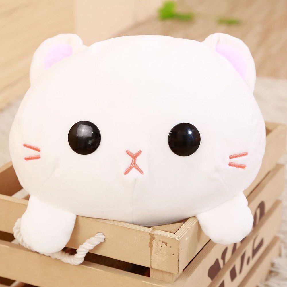 Cute Cats  Plush Soft Car Home Sofa Pillows Stuffed Animal Cuddly Doll Xmas Gift