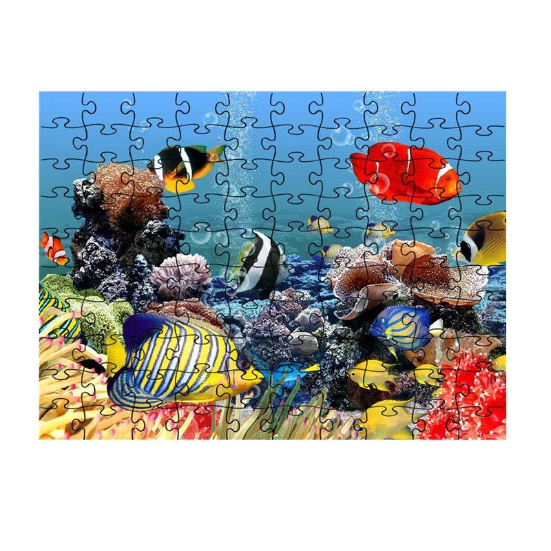 [47% OFF] Sea World Colorful Jigsaw Puzzle | Rosegal