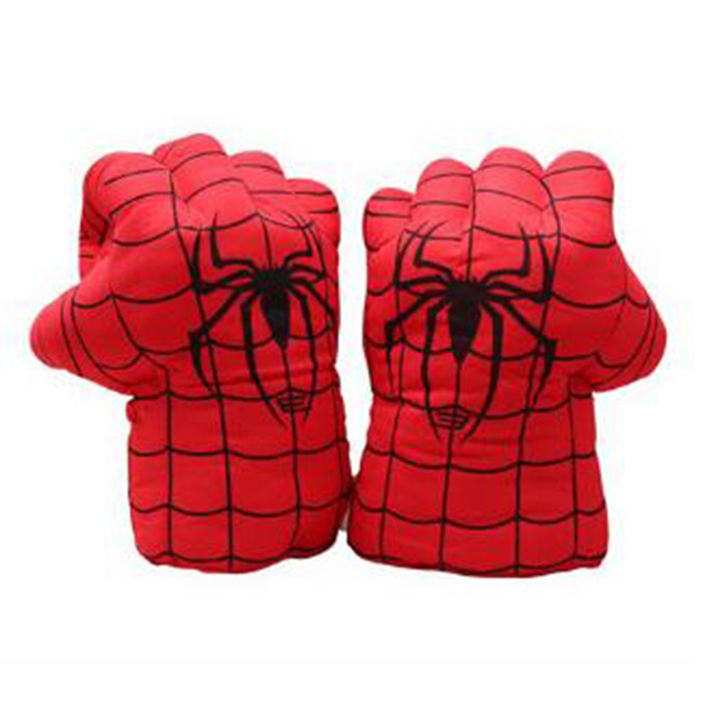 2019 Children Spiderman Boxing Plush Toy Gloves | Rosegal.com