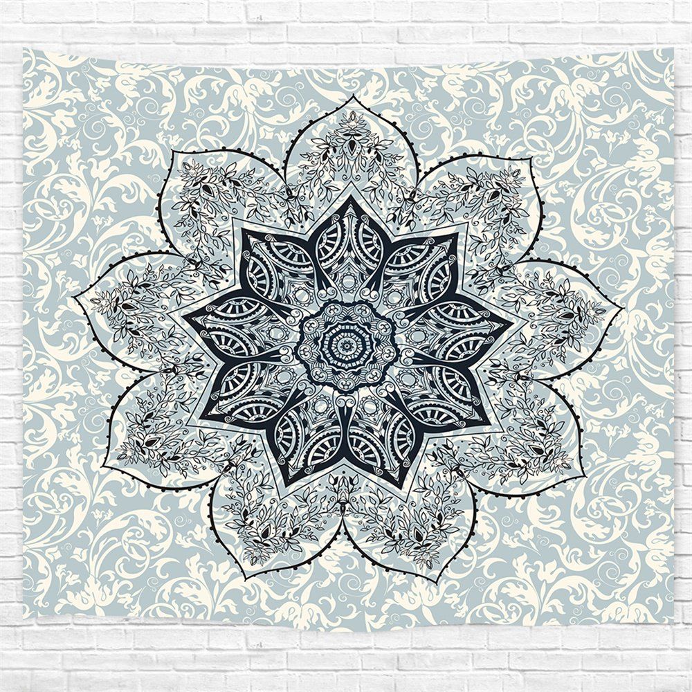 

Flower Mandala Printing Home Wall Hanging Tapestry for Decoration, Multi