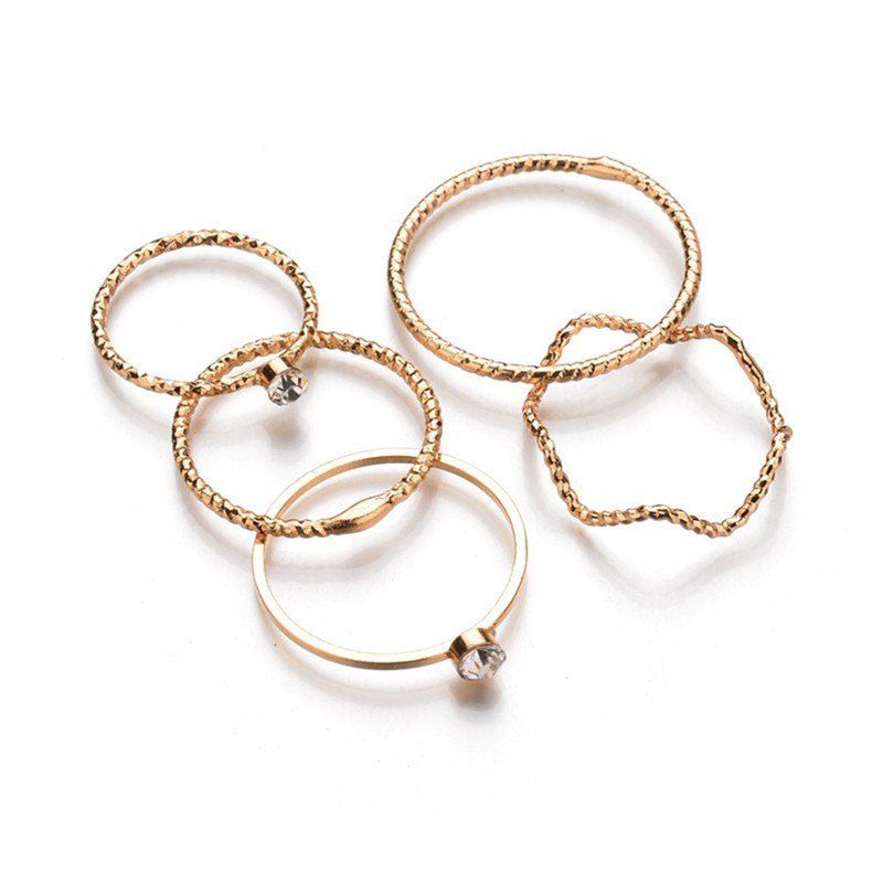 

Creative Women's Wave Five-Piece, Gold