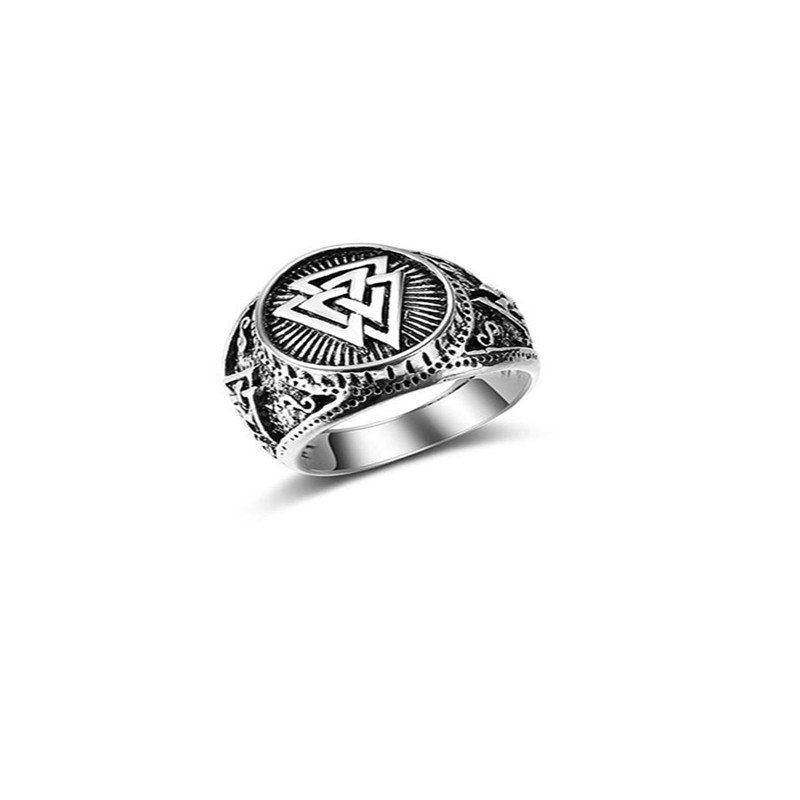 

Fashion Men Simple Three Rings, Silver