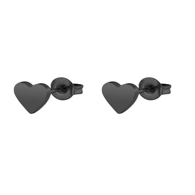 

Fashionable Delicate Ladies Loving Needle Ear Nails, Black