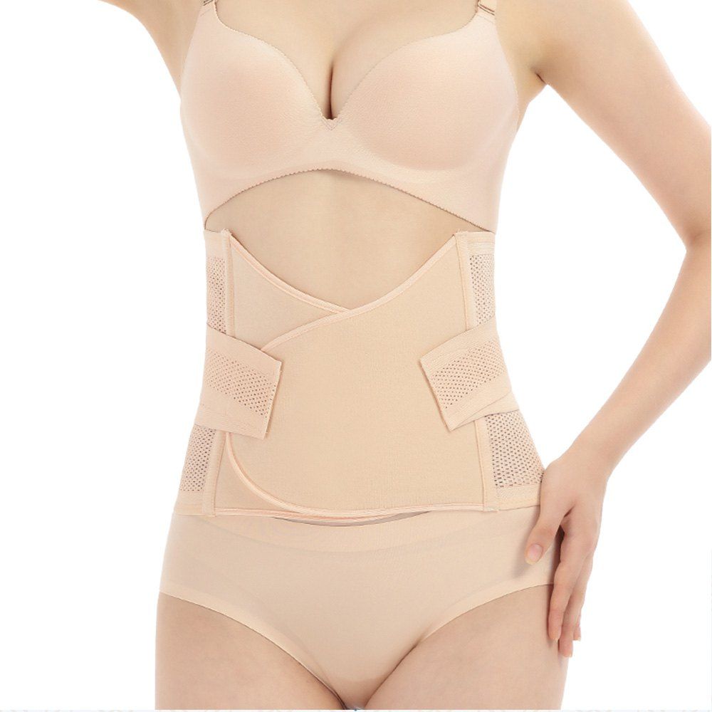 

Beauty Postpartum Waist Trainer Cincher Sport Waist Belt, Beige