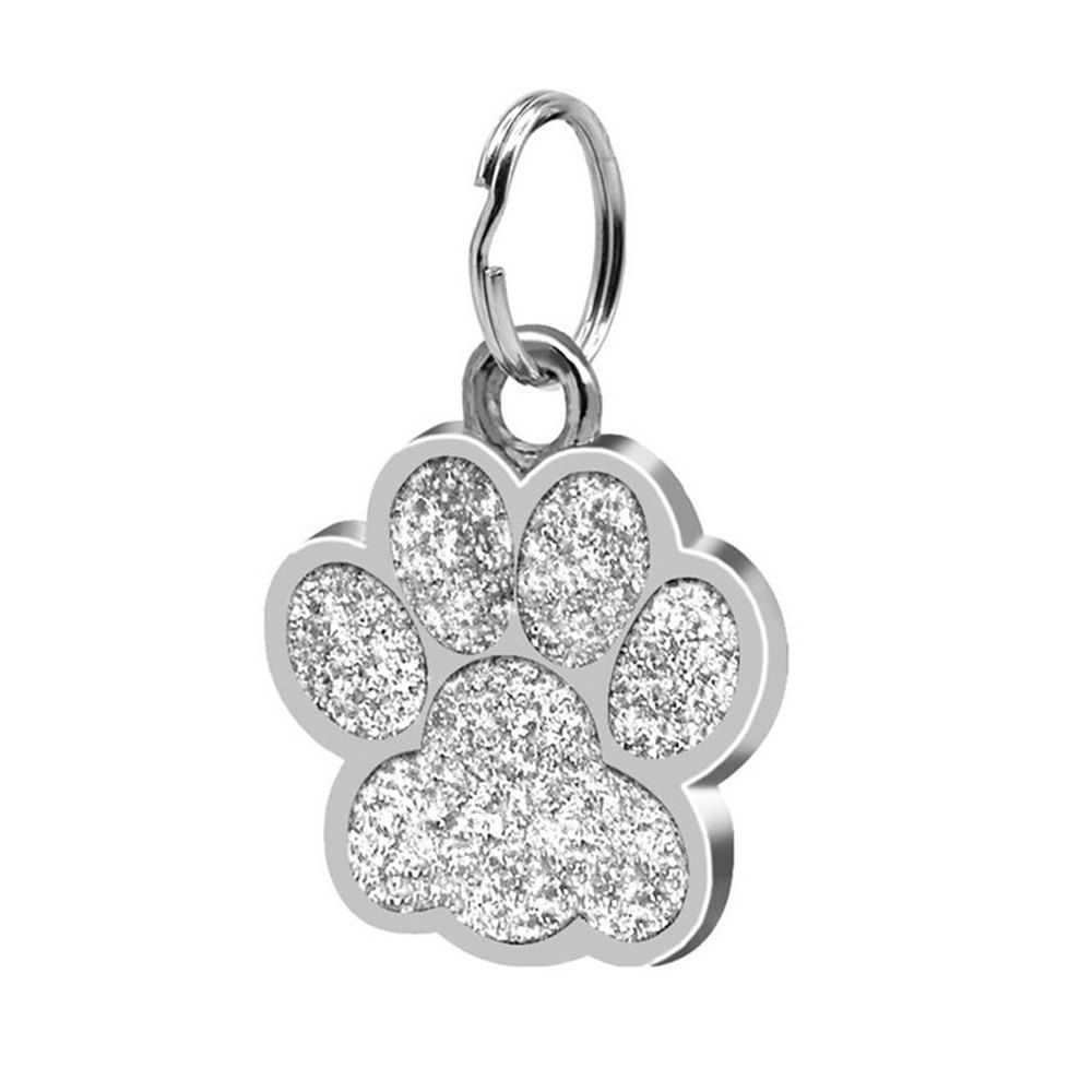 

Pet Pendant Decor Dog Tags, Silver