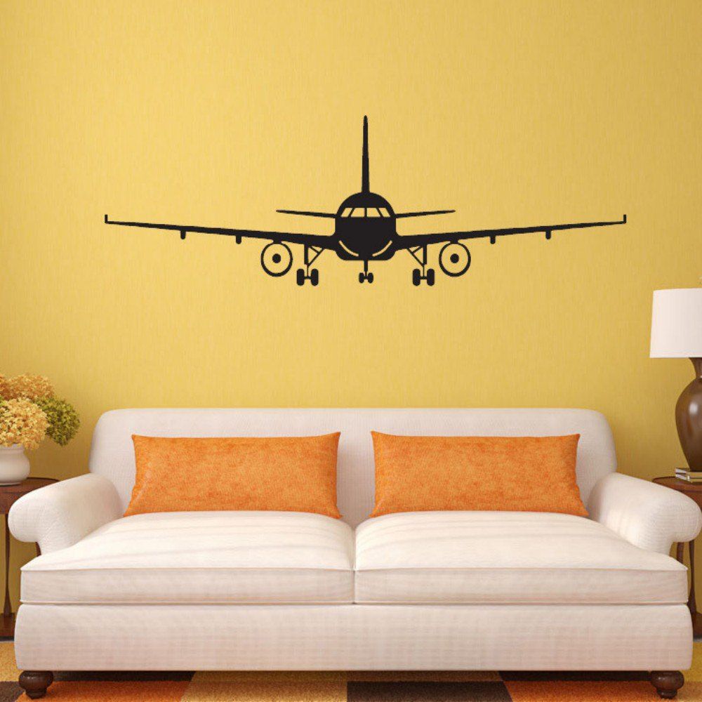 Airplane Wall Art Decal Diy Decoration Vinyl Stickers Removable