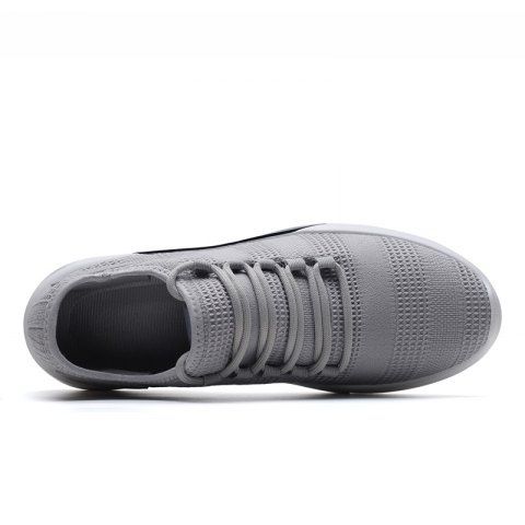 Zapatillas De Deporte De Malla Transpirable De Verano Para Hombre Zapatos Ligeros Con Cordones De Tenis