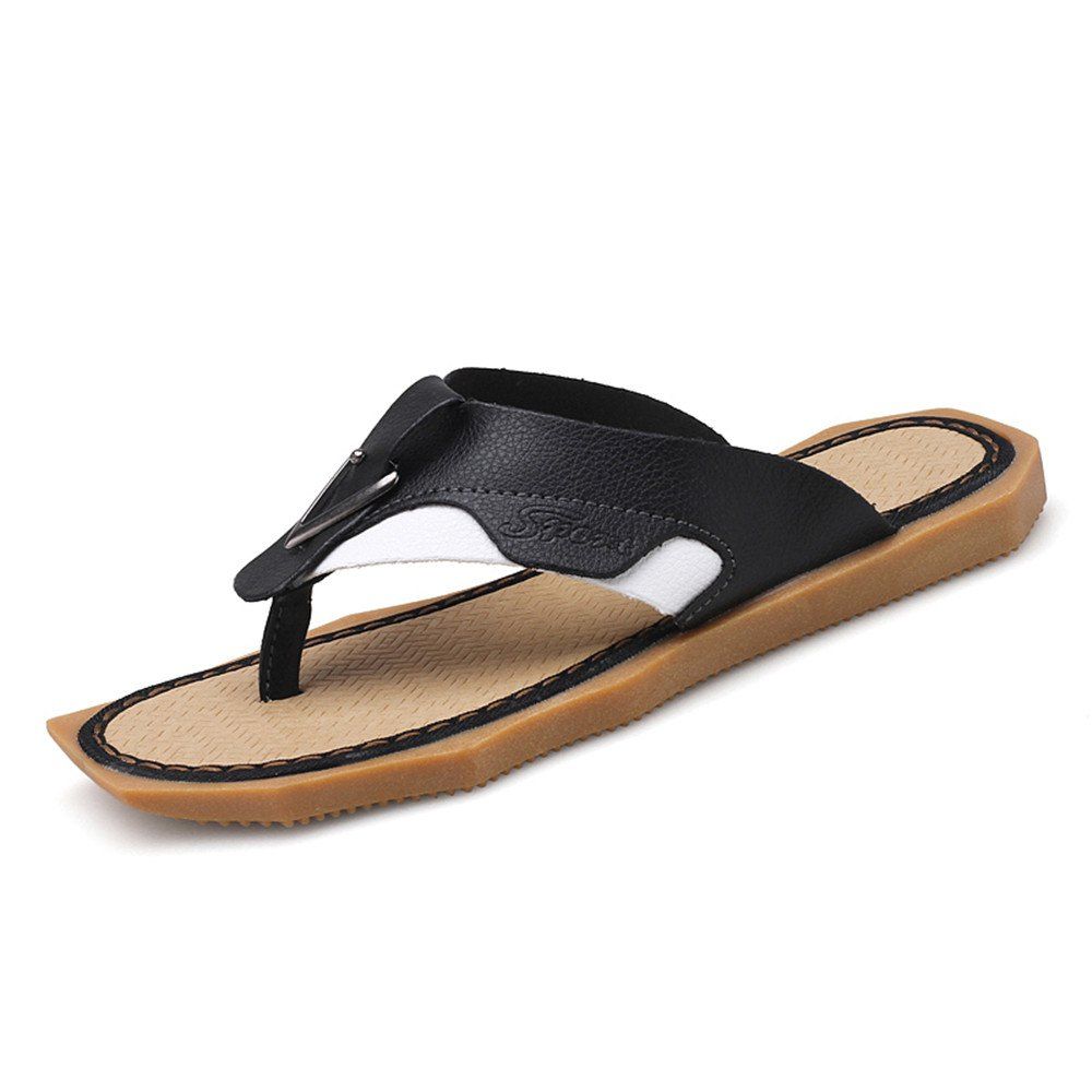 

Men'S Summer Casual Beach Slippers, Black