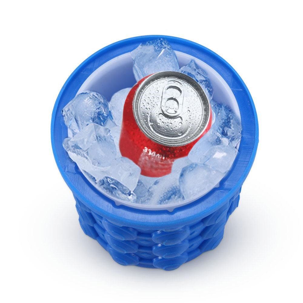 

Ice Cube Maker Saving Ice Ball Maker Bucket Trays Mold, Dodger blue