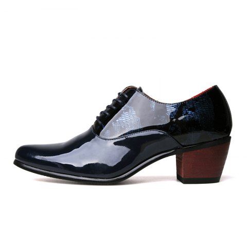 zapatos de vestir de charol para hombre