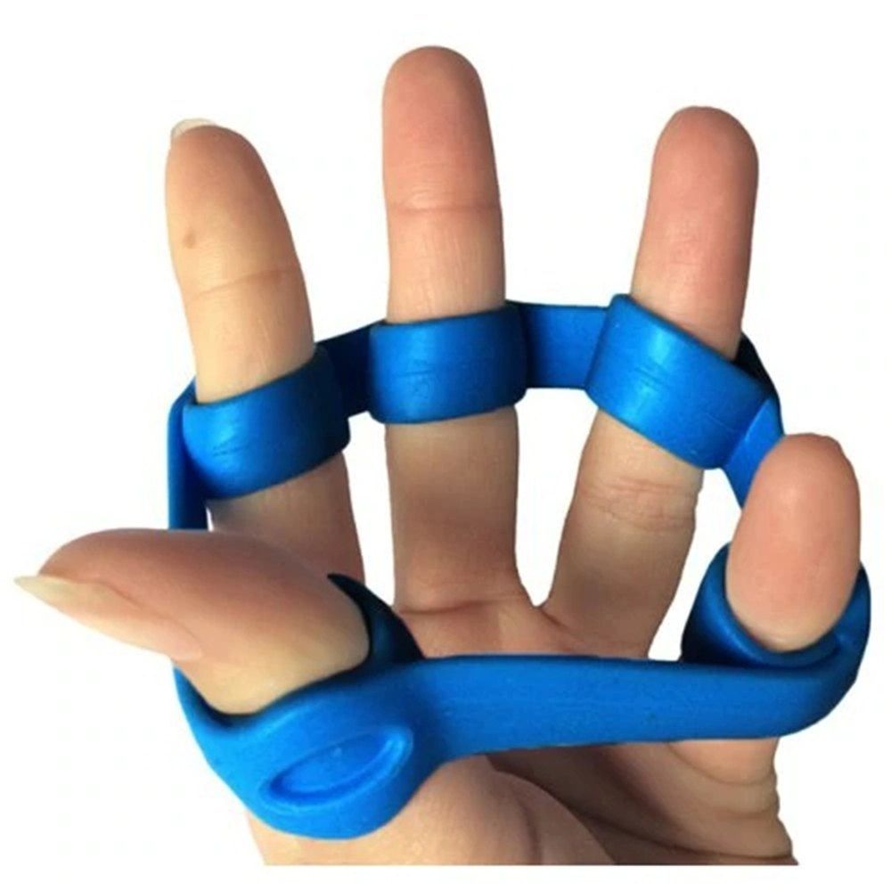 

Silicone Finger Extensor Resistance Band Decompressing Toy, Deep blue