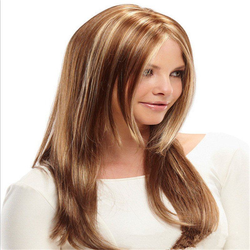 [46 OFF] Gradually Lengthened StraightHaired HighEnd Wigs In Fashion