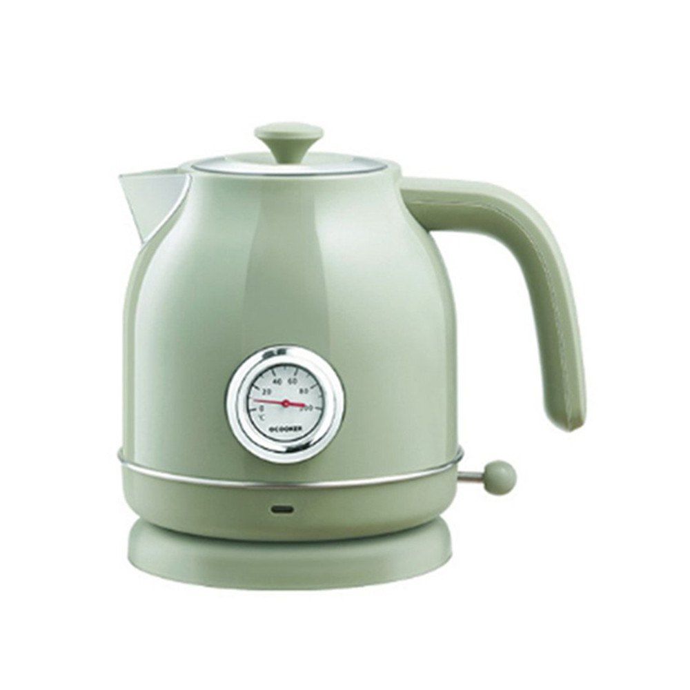 [41 OFF] QCOOKER 1.7L / 1800W Retro Electric Kettle With Watch