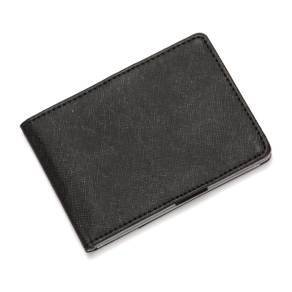 

Men's Fashion Simple Multi-Card Short Wallet HF012, Black