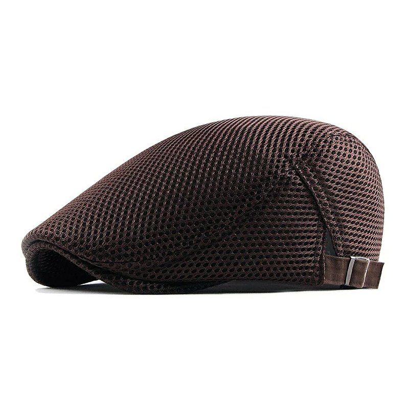 

Light Body Mesh Cap + Adjustable for 56-59CM, Coffee
