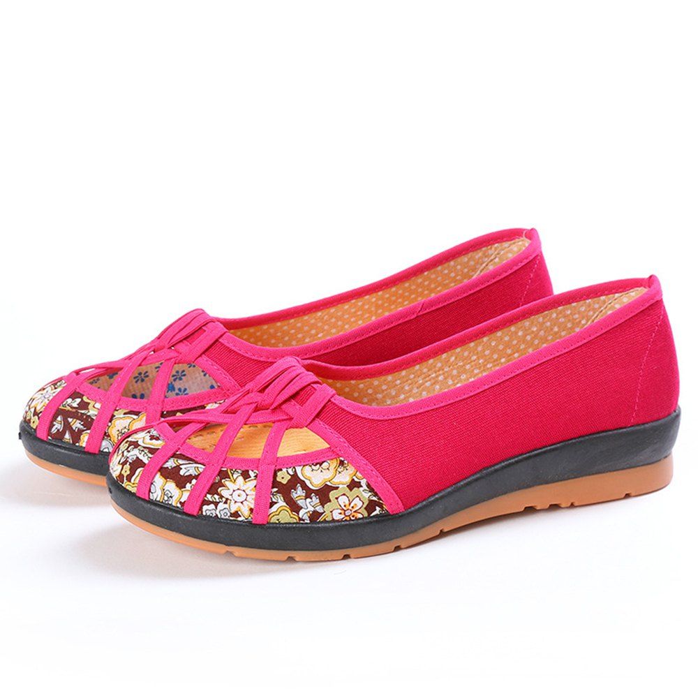 

Comfortable and Stylish Casual Women Flat Shoes, Rose red