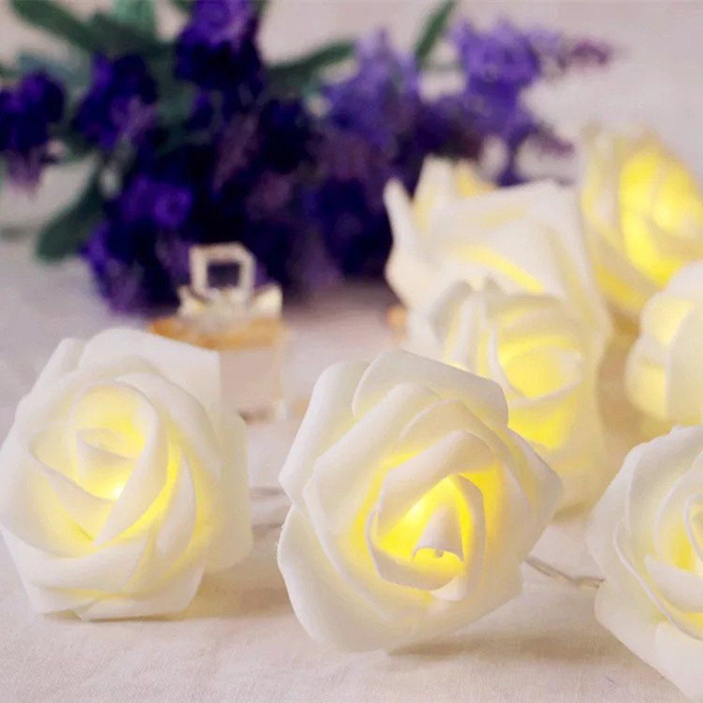 

3m 20-LED Rose Style USB String Light for Decoration, Warm white