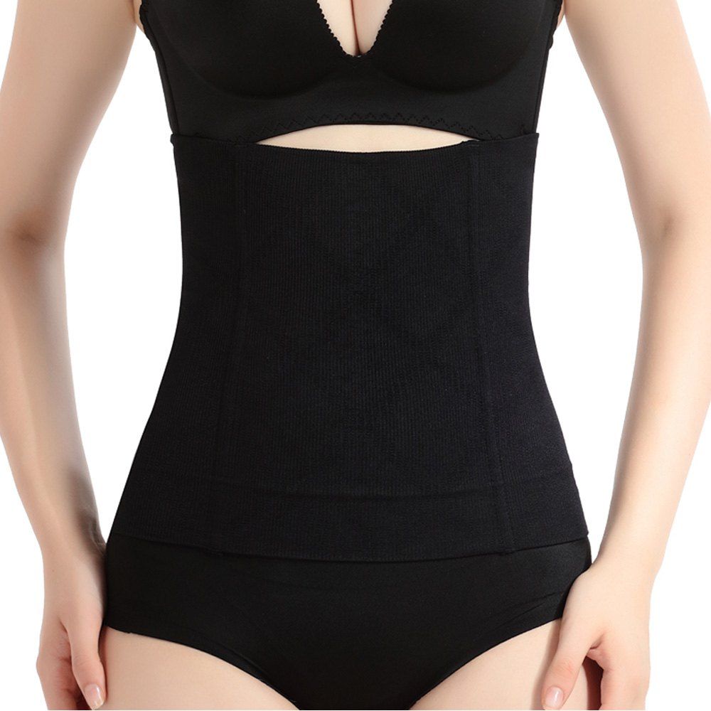 

Body Shapewear Cincher Waist Corset Postpartum Recovery Girdle, Black