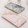 Nordic Marble Receiving Board Goods Box Tea Set Water Cup Tray -  