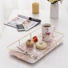 Nordic Marble Receiving Board Goods Box Tea Set Water Cup Tray -  