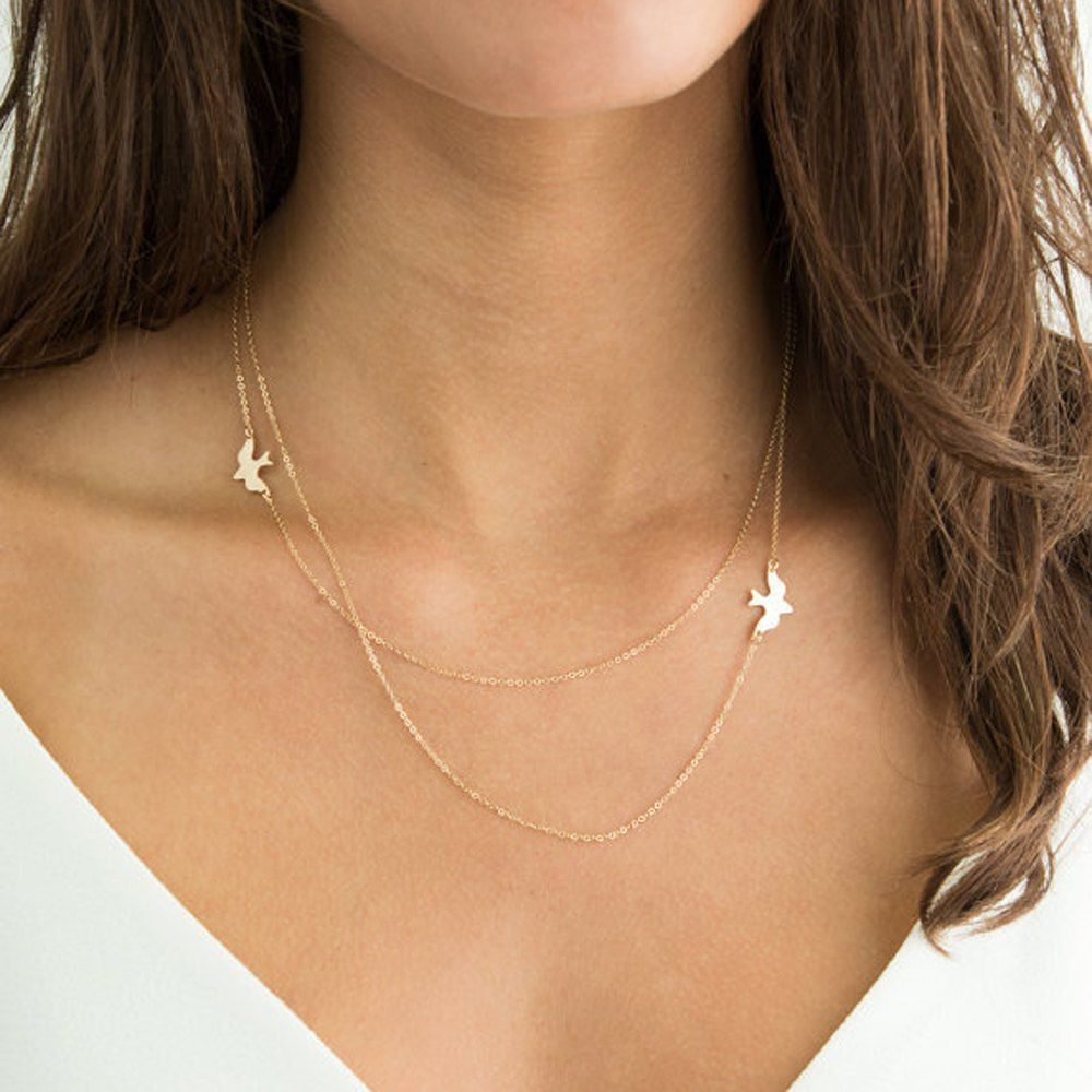 

Minimalist Silver Color Chain Necklace