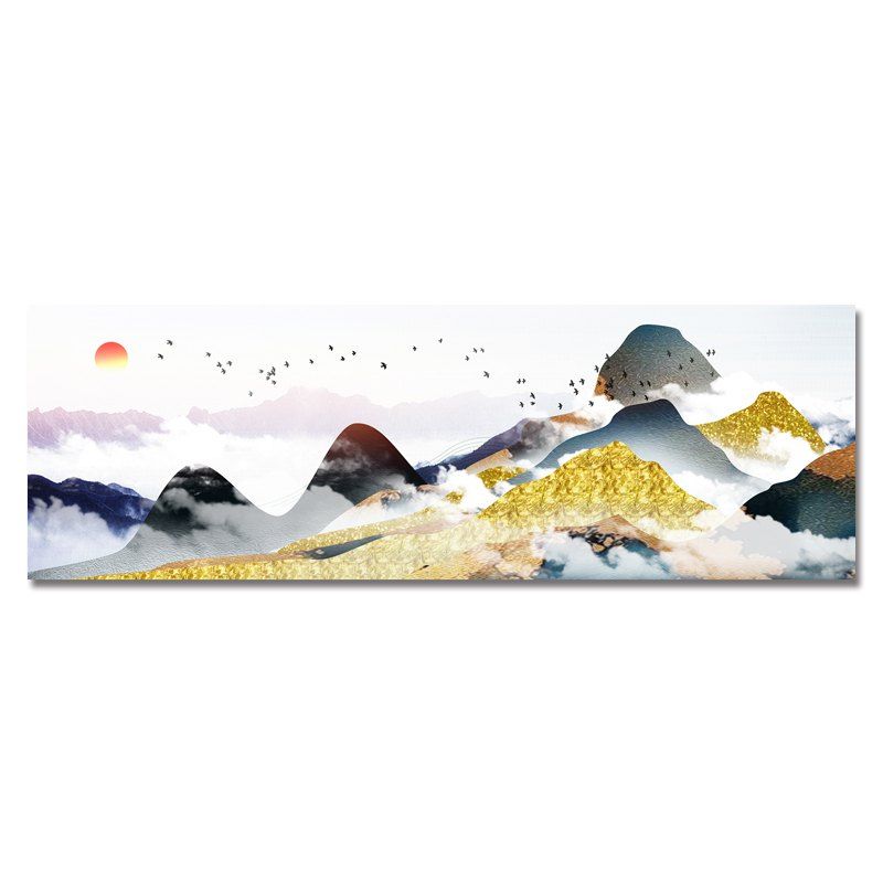 

DYC Sunrise Scenery on The Clouds Print Art, Multi