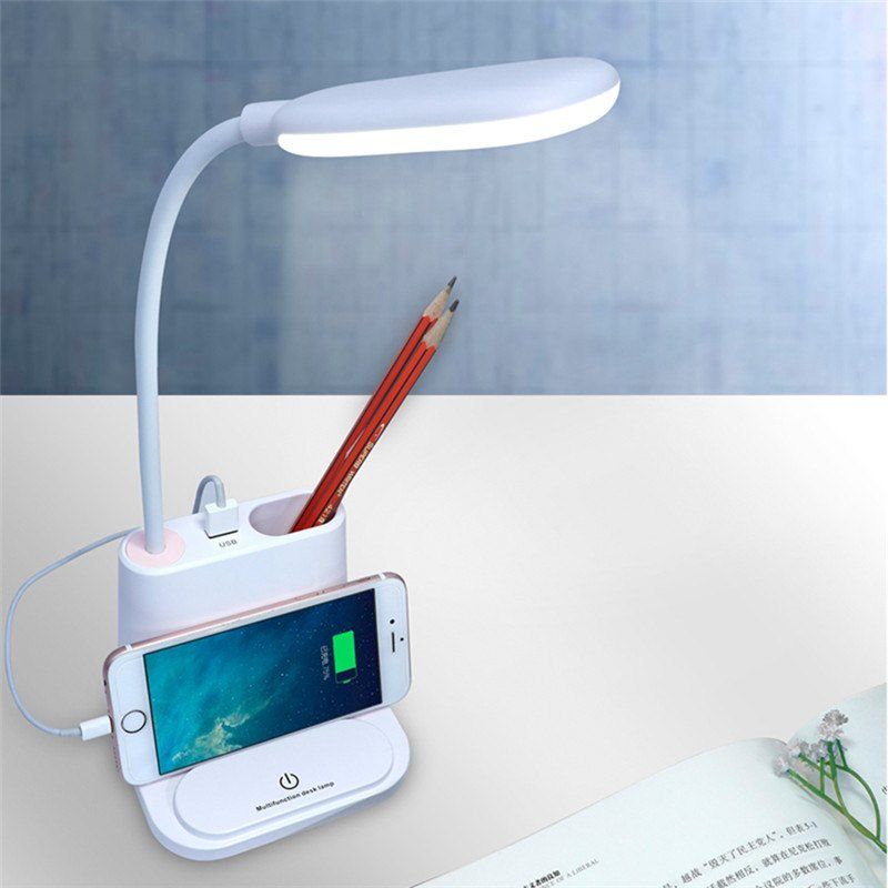 35 Off 4 In 1 Usb Rechargeable Led Desk Lamp Touch Dimming